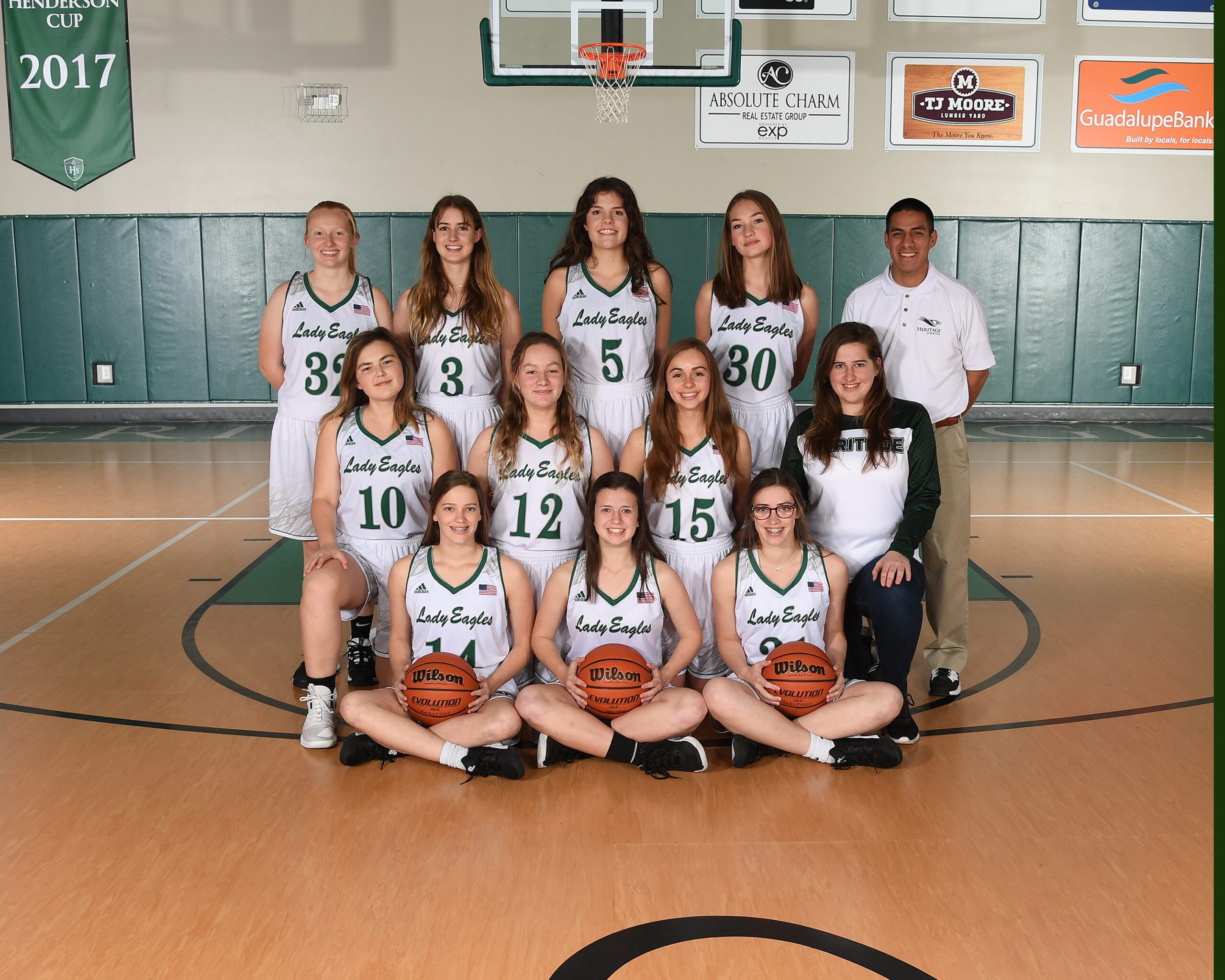 Picture of Madison's 2019-2020 basketball team.